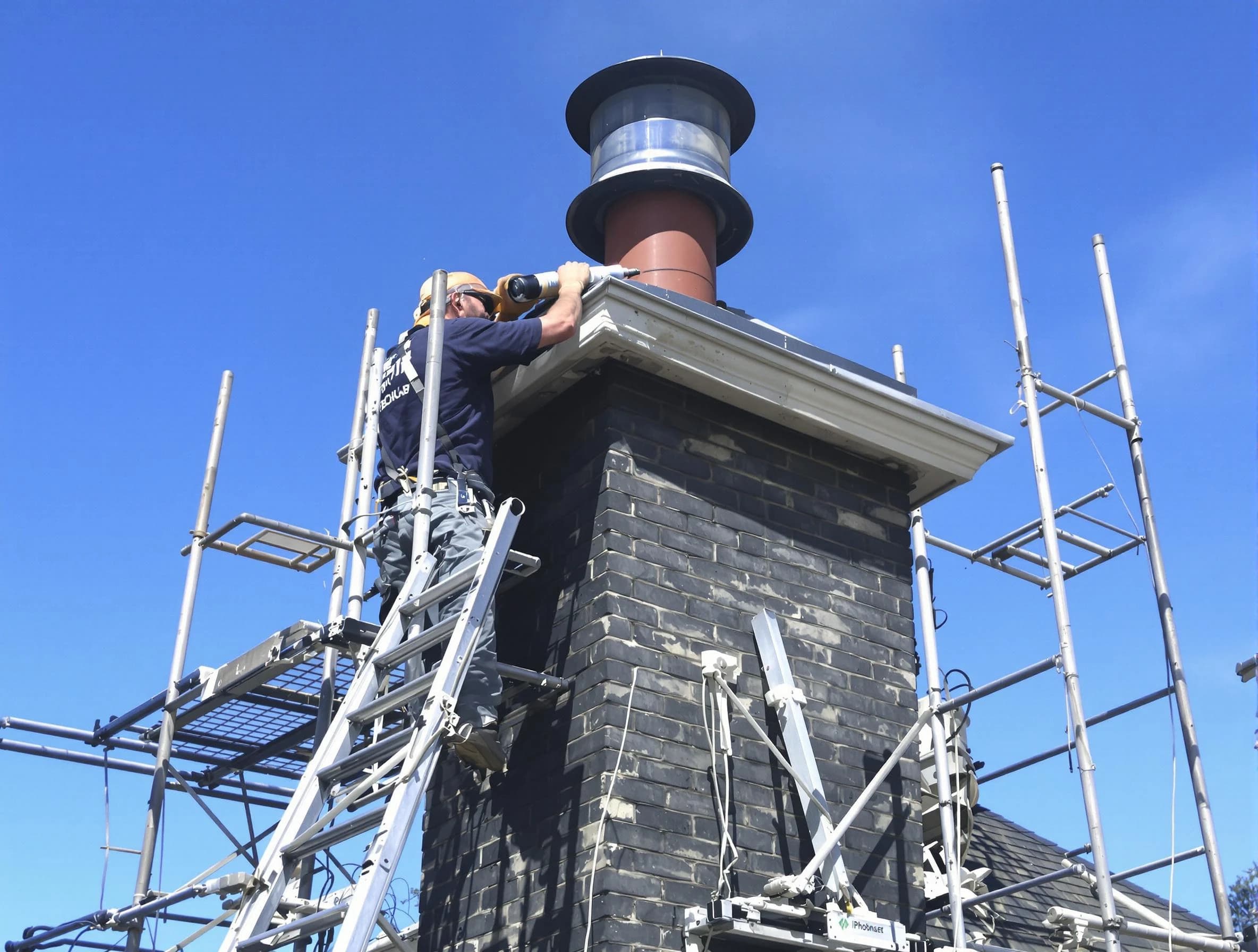 Sturdy chimney crown finished by Goodlettsville Chimney Sweep in Goodlettsville, TN