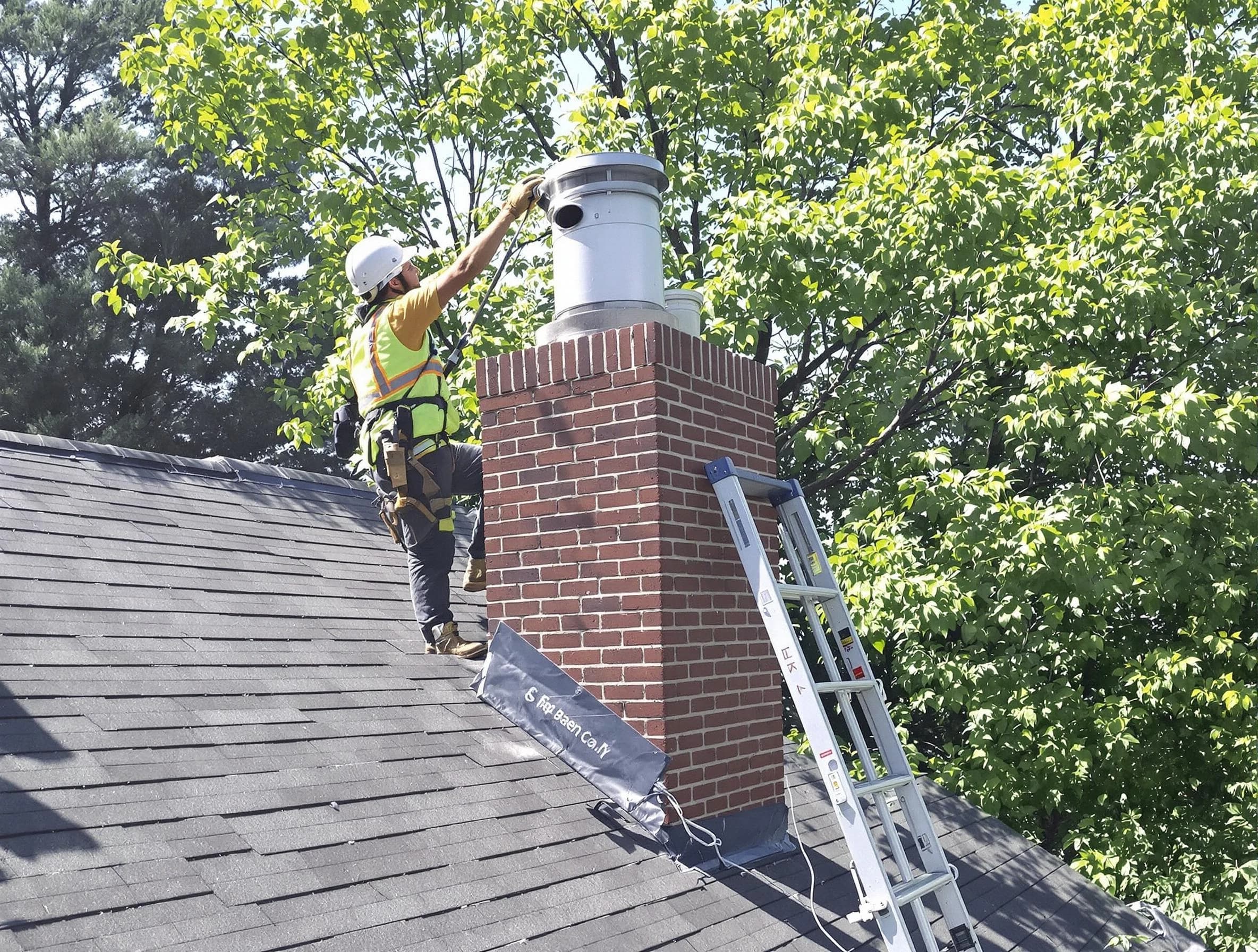 Chimney liner inspection by Goodlettsville Chimney Sweep in Goodlettsville, TN