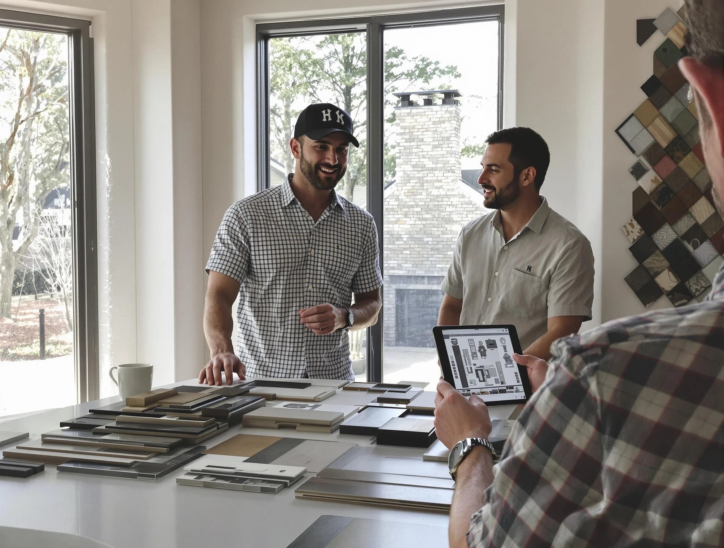 Goodlettsville Chimney Sweep remodeling a chimney and fireplace in Goodlettsville, TN