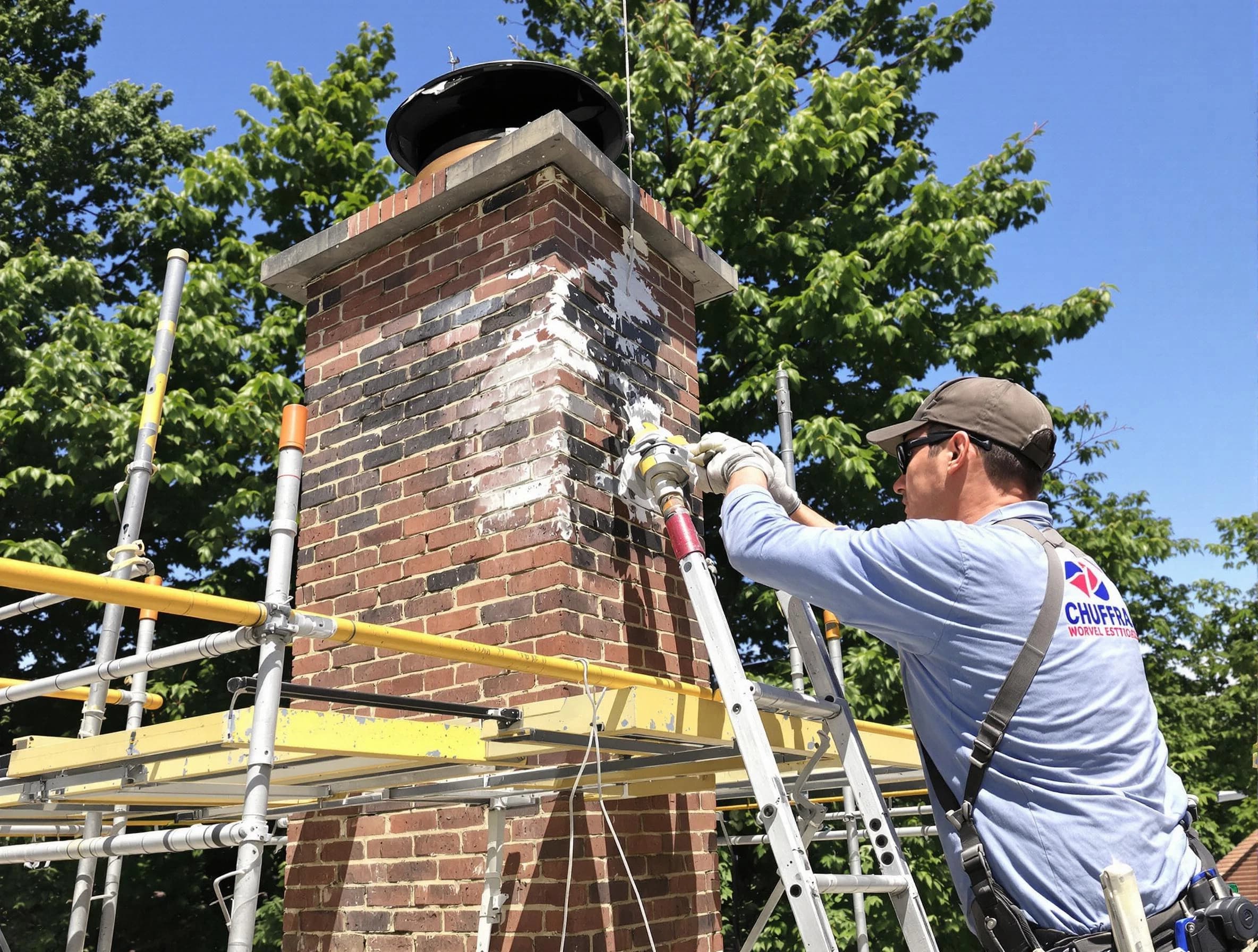 Structural chimney repair by Goodlettsville Chimney Sweep in Goodlettsville, TN