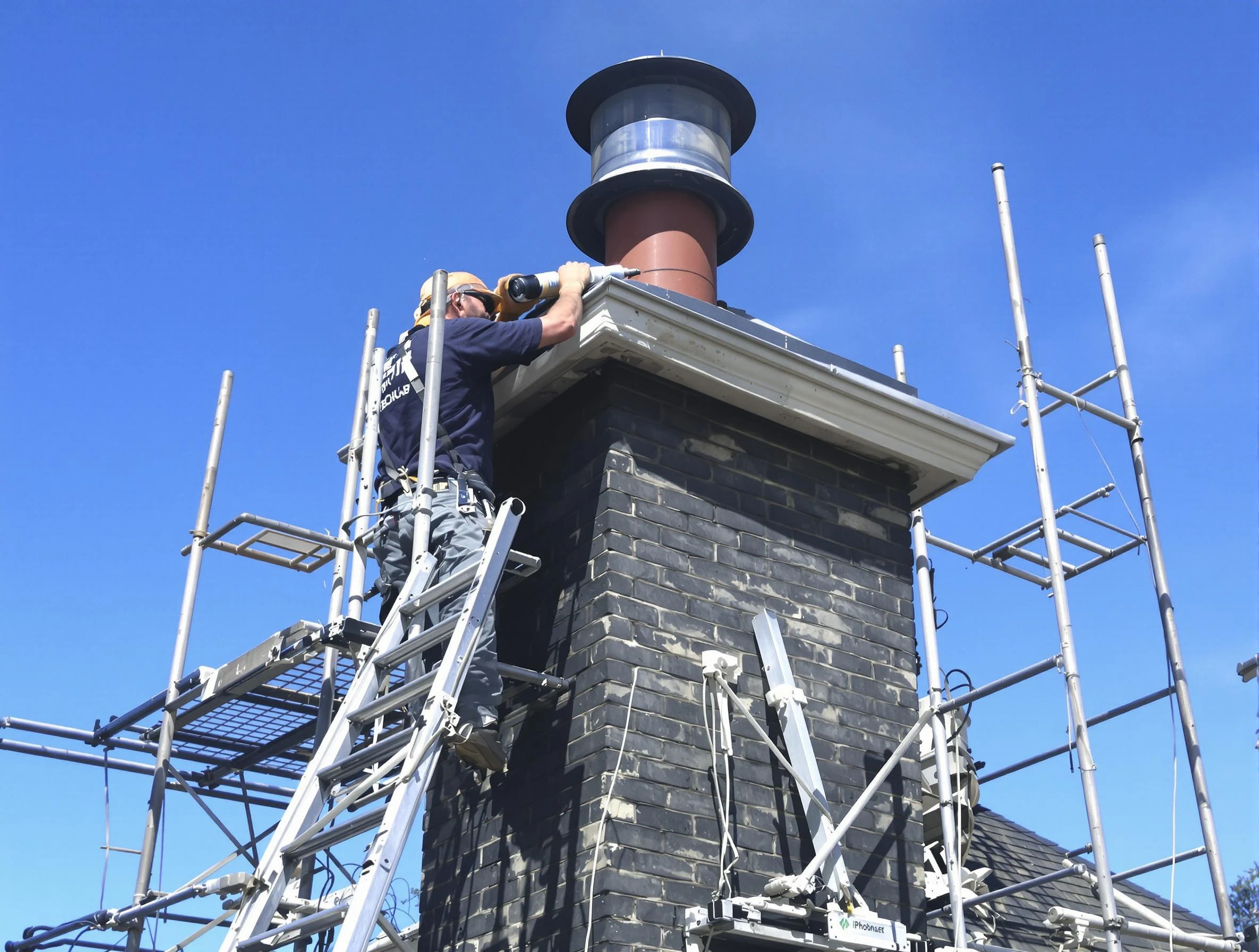 Sturdy chimney crown finished by Goodlettsville Chimney Sweep in Goodlettsville, TN